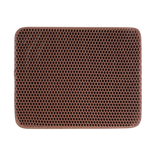 Cat Litter Mat Pet Solid Color Waterproof Cat Litter Mat Easy Clean