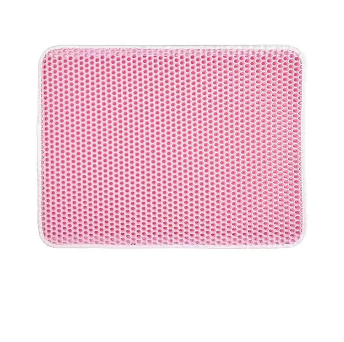 Cat Litter Mat Pet Solid Color Waterproof Cat Litter Mat Easy Clean