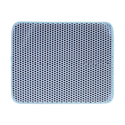 Cat Litter Mat Pet Solid Color Waterproof Cat Litter Mat Easy Clean