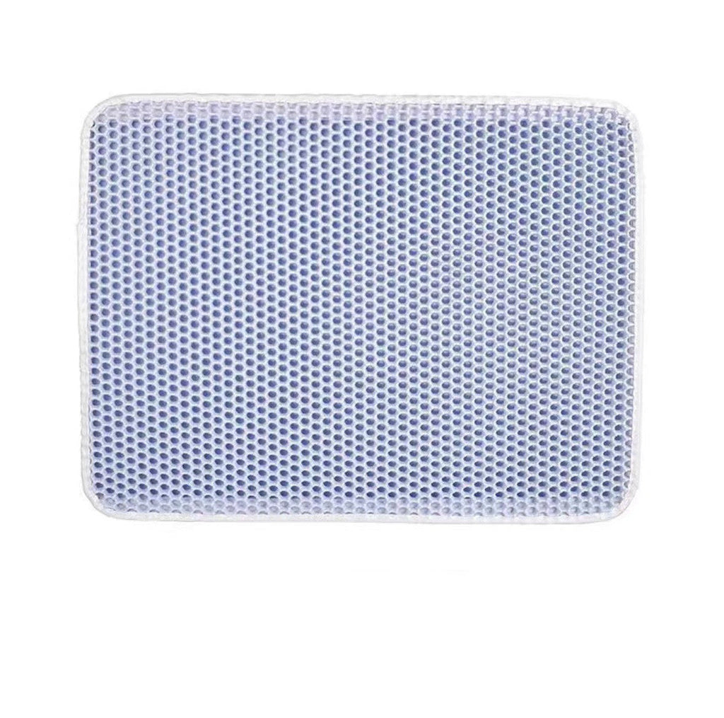 Cat Litter Mat Pet Solid Color Waterproof Cat Litter Mat Easy Clean